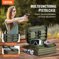 Range Bag 2 Pistol Tactical Gun Bag Built-in Holster Green