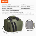 Range Bag 2 Pistol Tactical Gun Bag Built-in Holster Green