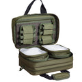 Range Bag 2 Pistol Tactical Gun Bag Built-in Holster Green