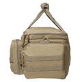 Range Bag 4 Pistols Tactical Gun Bag 3 Baffles 6 Magazines Brown