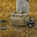 Range Bag 4 Pistols Tactical Gun Bag 3 Baffles 6 Magazines Brown