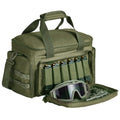 Soft Pistol Case 4 Pistols Handgun Bag Hunting Shooting Green