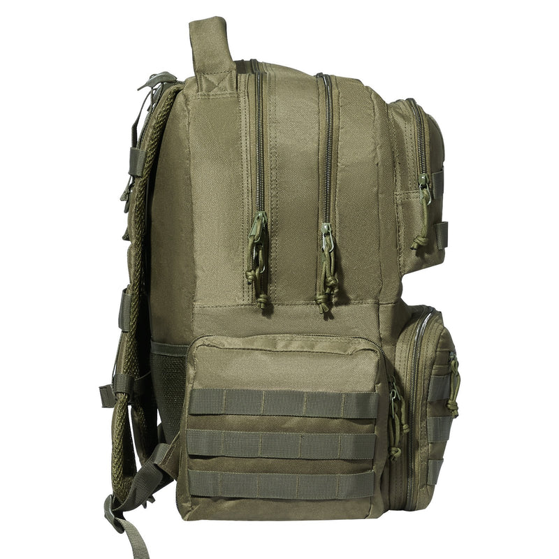Tactical Range Backpack 6 Pistol Gun Backpack Green