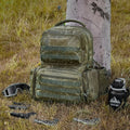 Tactical Range Backpack 6 Pistol Gun Backpack Green