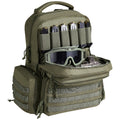Tactical Range Backpack 6 Pistol Gun Backpack Green