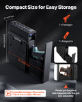 VEVOR Gun Safe Fingerprint Password Key Quick Access Pistol Box