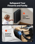 VEVOR Gun Safe Fingerprint Password Key Quick Access Pistol Box