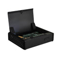 Gun Safe Fingerprint Password Key 2 Pistol Handgun Bedside Storage Box