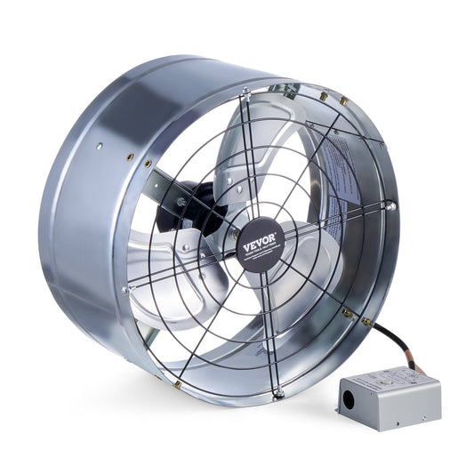 Giselle 380mm Gable Vent Fan 1300 CFM Attic Thermostat