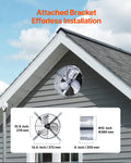 Giselle 380mm Gable Vent Fan 1300 CFM Attic Thermostat