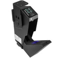 Mounted Gun Safe for Pistols Biometric Gun Safe 3 Access Ways for 1 Pistol