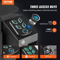 Biometric Gun Safe Pistol 1 Gun Mounted 3 Access Ways