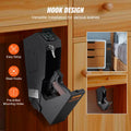 Biometric Gun Safe Pistol 1 Gun Mounted 3 Access Ways