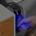 Biometric Gun Safe Pistol 1 Gun Mounted 3 Access Ways
