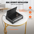 Biometric Gun Safe 2 Pistols 3 Access Ways Fingerprint PIN Key