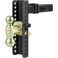Adjustable Trailer Hitch 25.4cm Drop 21.59cm Rise 6350kg GTW