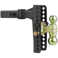 Adjustable Trailer Hitch 50.8mm Receiver 6350kg GTW Tow Ball Mount