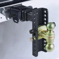 Adjustable Trailer Hitch 50.8mm Receiver 6350kg GTW Tow Ball Mount