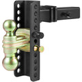 Adjustable Trailer Hitch 50.8mm Receiver 6350kg GTW Tow Ball Mount