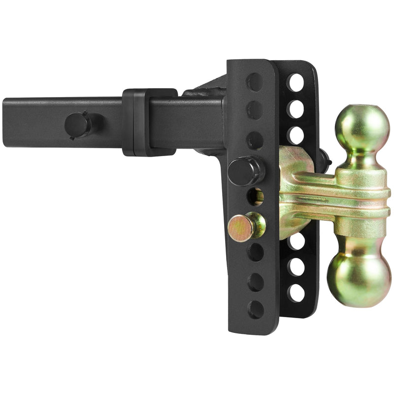 Adjustable Trailer Hitch 152mm Drop 50mm Receiver 6350kg GTW Tow Ball