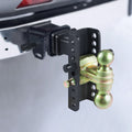Adjustable Trailer Hitch 152mm Drop 50mm Receiver 6350kg GTW Tow Ball
