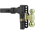 Adjustable Trailer Hitch 152mm Drop 50mm Receiver 6350kg GTW Tow Ball