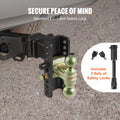 Adjustable Trailer Hitch 15cm Drop 11.43cm Rise 6577kg GTW Tow