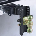 Adjustable Trailer Hitch 203mm Drop 165mm Rise 50.8mm 58.7mm Tow Balls