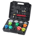 Radiator Pressure Tester Kit 14pcs Manual Pump Car Motorcycle Truck
