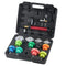 Radiator Pressure Tester Kit 14pcs Manual Pump Car Motorcycle Truck