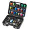 Radiator Pressure Tester Kit 28pc Manual Pump Coolant Car Motorcycle Truck