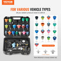 Radiator Pressure Tester Kit 28pc Manual Pump Coolant Car Motorcycle Truck