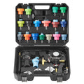 Radiator Pressure Tester Kit 28pc Manual Pump Coolant Car Motorcycle Truck