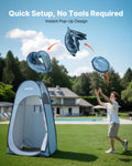 Pop Up Shower Tent Privacy Portable Camping Beach Fishing Changing Room