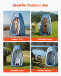 Pop Up Shower Tent Privacy Portable Camping Beach Fishing Changing Room
