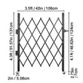 Single Folding Security Gate Folding Door Gate 37