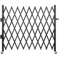 Security Gate Folding 216x221cm Steel Accordion Expandable Scissor