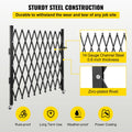 Security Gate Folding 216x221cm Steel Accordion Expandable Scissor