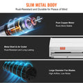 0.9m Commercial Air Curtain 1528m³/h 2 Speed Wall Mounted Door Fan