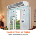 0.9m Commercial Indoor Air Curtain Super Power 2 Speeds 2038m³/h, UL Certified Wall Mounted Air Curtains for Doors, Indoor Over Door Fan with Heavy Duty Limit Switch, Easy-Install Unheated