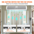 1.2m Commercial Air Curtain 2 Speeds 2802m³/h Wall Mounted