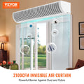 1.5m Commercial Air Curtain 3566m³/h 2 Speed Wall Mounted Door