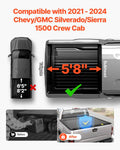 Hard Tonneau Cover 5.8ft Chevy Silverado Sierra 1500 Crew Cab