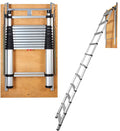 Attic Ladder Telescoping Aluminium 158.76kg 100cm x 59.94cm