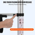 Telescoping Extension Ladder 8.5ft 375LBS Capacity One-Button