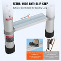 Telescoping Extension Ladder 16.5FT 419LBS Load Capacity