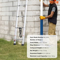 Telescoping Extension Ladder 16.5FT 419LBS Load Capacity