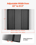 RV Screen Door Protector Adjustable 559-800mm Black Pet Gate