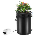 DWC Hydroponics Deep Water Culture System 20L 1 Bucket Top Drip