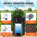 VEVOR DWC Hydroponics System 2 Buckets Deep Water Culture Top Drip